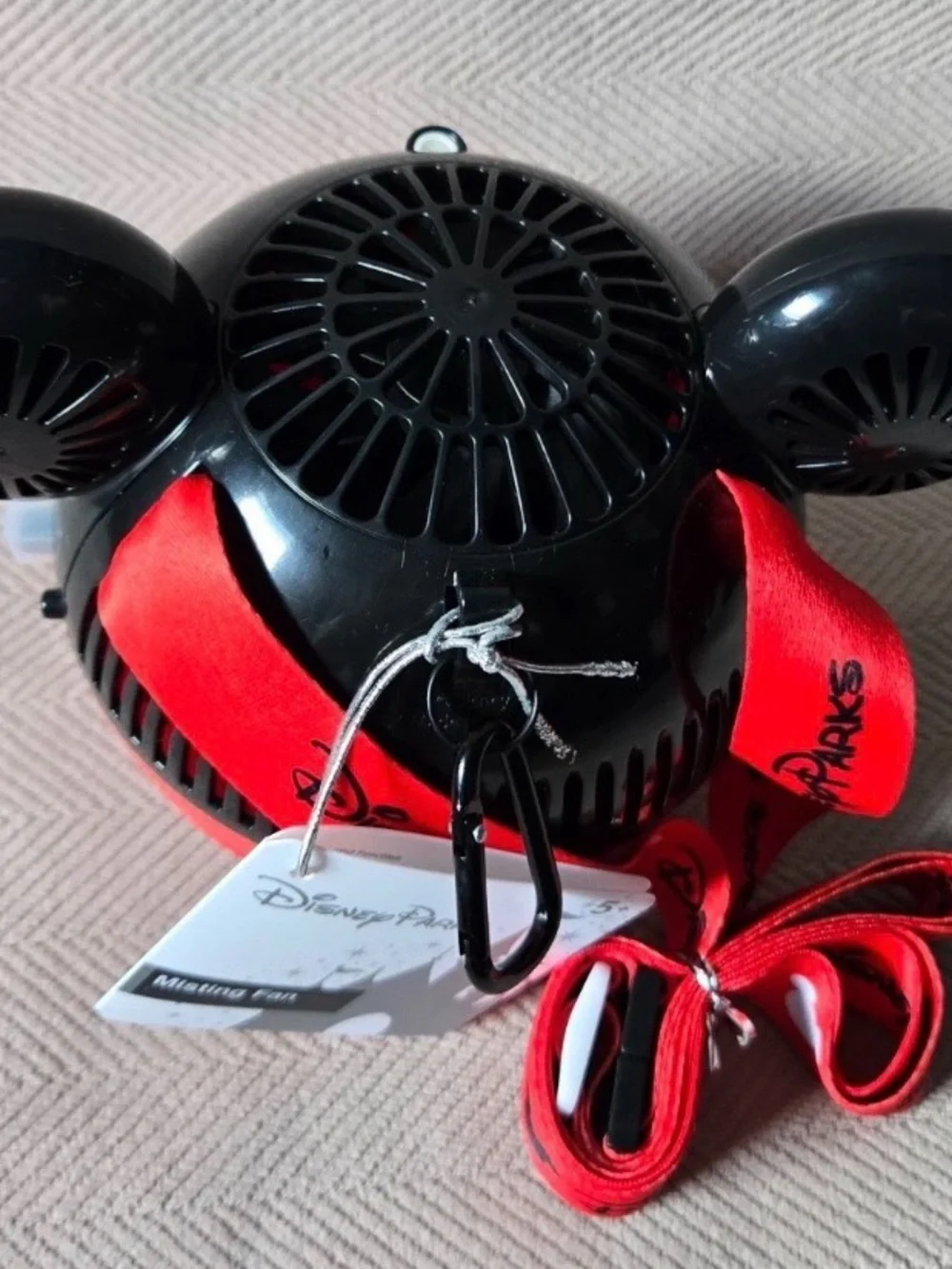 Disney Parks Mickey Ears Misting Cooling Fan New With Tags